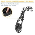 thumbnail image 5 of Drive Medical R726BK 4-Wheel Rollator 1 Each, 5 of 7