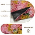 thumbnail image 6 of Cherry Blossom 2'x6' Runner Rugs for Hallway Kitchen Bedside Non Slip Washable, Pink Yellow Flowers Oil Painting Art Entryway Rug Runners with Rubber Backing, Long Carpet Runner for Laundry Room, 6 of 8