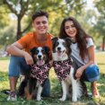 thumbnail image 3 of Dog Bandana 1 Pack,Breast Cancer Survivor Pink Ribbon Black Bandanas for Dogs,Cat Bandana,Small/ Large Dog Bandana 2 Size,Dog Bandanas Girl Boy, 3 of 6