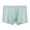 Green, variant on zeranth Men Ice Silk Mesh Shorts Briefs Mid-rise Elastic Waistband Seamless Fit Panties Breathable Mesh Slim Fit Underwear
