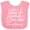 Pink and White, variant on Inktastic Future Mail Carrier Like Mommy Boys or Girls Baby Bib