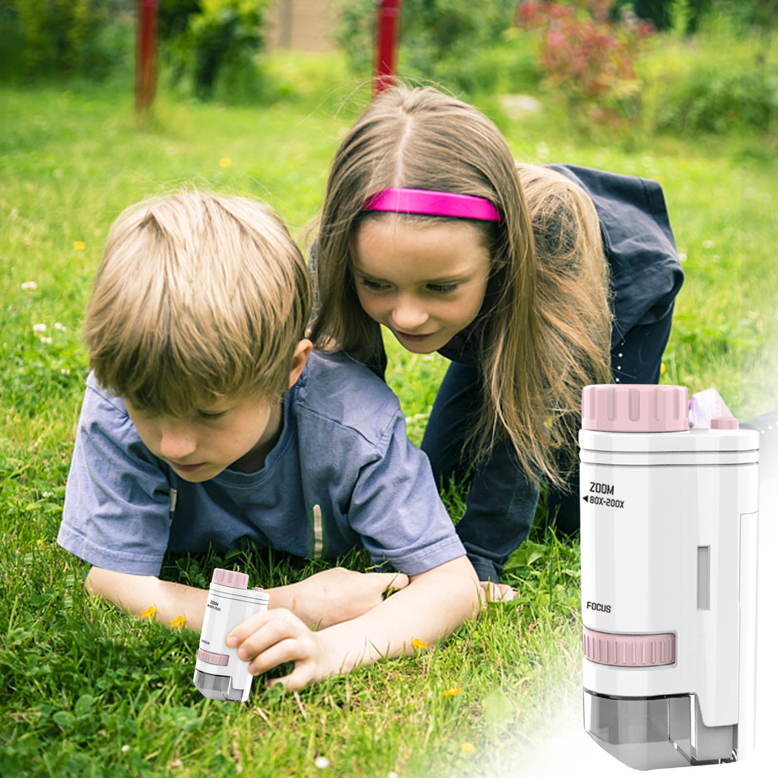 Up to 45% off SEMPAI 200x Children's Portable Microscope Outdoor ...