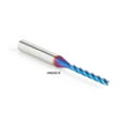 thumbnail image 5 of Amana Tool 46292-K CNC Spektra Extreme Tool Life Coated Spiral 2D/3D Carving 0.10 Deg Tapered Angle Flat Bottom x 1/8 D x 1-3/32 CH x 1/4 SHK x 2-1/2 Inch Long x 4 Flute SC Up-Cut Router Bit, 5 of 5