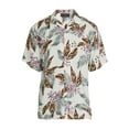thumbnail image 2 of No Boundaries Men's and Big Men's Printed Button-Front Shirt with Short Sleeves, 2 of 2
