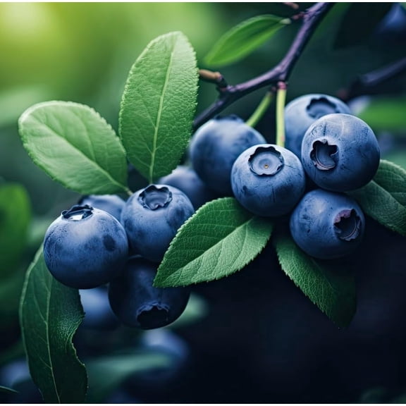 Blueberry Live Plant Seedlings for Growing (Blueray) - Grow Delicious Berry Plants (2 Plants)