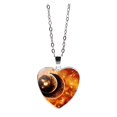 thumbnail image 2 of Up to 65% Off Solar System Planet Galaxy Glass Universe Heart shaped Pendant Necklace Necklace Rings Earring Jewelry on Clearance, 2 of 6