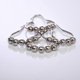 thumbnail image 2 of 12 x pack stainless steel sliding shower curtain rings, 12 individual hooks, 7*4cm, 2 of 4