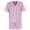 Light Pink Stripe, variant on Button Down Notch Collar Short Set (Women)