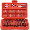 thumbnail image 1 of Puntas de destornillador de 100 piezas, juego de puntas de destornillador herramientas de reparación portátiles con caja, 1 of 5