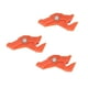 thumbnail image 5 of 3 soportes para tanques de gas para exteriores, trípodes portátiles antideslizantes para cartuchos de gas. naranja, 5 of 9