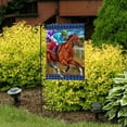 thumbnail image 4 of Briarwood Lane Horse Racing Everyday Garden Flag, 4 of 4