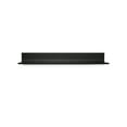 thumbnail image 5 of Hangman No Stud Floating Shelf - 24"- Black - Aluminum - Level and Hardware Included - No Drills or Anchors Needed, 5 of 13