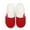 Red, variant on NineCiFun House Slippers for Women on Memory Foam Indoor Outdoor Fuzzy Slippers (Lightgray,Size 9-10)