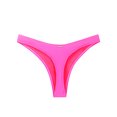 thumbnail image 2 of RELLECIGA Women's Hot Pink High Cut Cheeky Bikini Bottom High Waisted Bathing Suit for Women Size XXL, 2 of 4