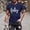 Tops-A612Dark Blue, variant on Gamivast Men's Graphic T-Shirts Letter Print Crew Neck Summer Shirts Short Sleeve Tshirts Shirts Soft Breathable Streetwear Hip Hop Casual Daily Tees