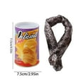 thumbnail image 2 of Kinetic Spring Snake in Simulated Potato Chip Can, Mechanical Energy Release Tool for Social Interaction, Realistic Surprise Prop, 2 of 5