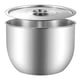 thumbnail image 1 of unbranded Bol De Cocina Profundo En Acero Inoxidable Para Batir Huevos Y Servir Ensaladas Plata, 1 of 8