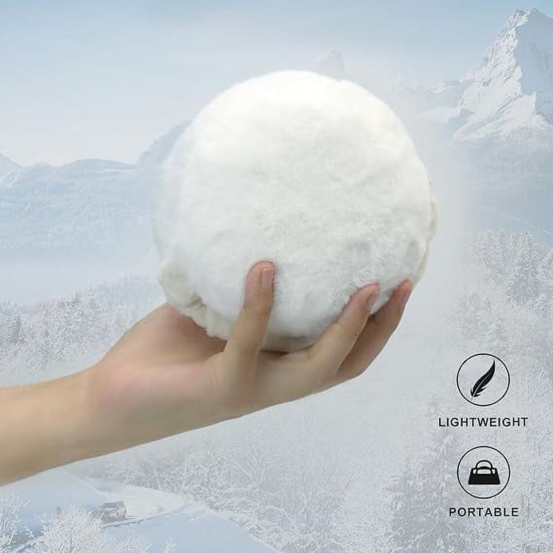 Abcsea 2 Pièces Cache-oreilles Hiver Chaud, Cache-oreilles Chaud D'hiver, Cache-oreilles Hommes Et Femmes, Cache-oreilles Femme, Marron Et Blanc