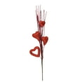 thumbnail image 3 of TIELUTT Haut de la Saint-Valentin Baies Rouges Scintillantes en Forme de Cœur Suggéré DIY pour Mariage Île de Mariage Promenade Arrangements Floraux d'Hiver Guirlande de Jasmin d'Hiver Fleurs de Maman, 3 of 5