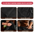 thumbnail image 5 of ELW Garment Splits Suede 2-4 oz 1-1.6mm Ruby, Pre-Cut Piece 8-10 SQ FT - Silky Buffed Leather AB Grade Cowhide - Perfect for Auto, Garments, Chaps, Bags, Vest, Aprons, Saddles, Moccasins, 5 of 9