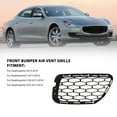thumbnail image 4 of Front Bumper Air Vent Grille Cover, Sporty Style, Perfect Fit For Quattroporte, Protective And Practical, Perfect Ventilation, 4 of 8
