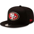 thumbnail image 1 of Gorra ajustable NFL 9FIFTY de New Era para hombre - San Francisco 49ers - Negra - Talla única, 1 of 4