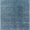 thumbnail image 1 of Ahgly Company Indoor Square Mid-Century Modern Koi Blue Oriental Area Rugs, 7' Square, 1 of 6