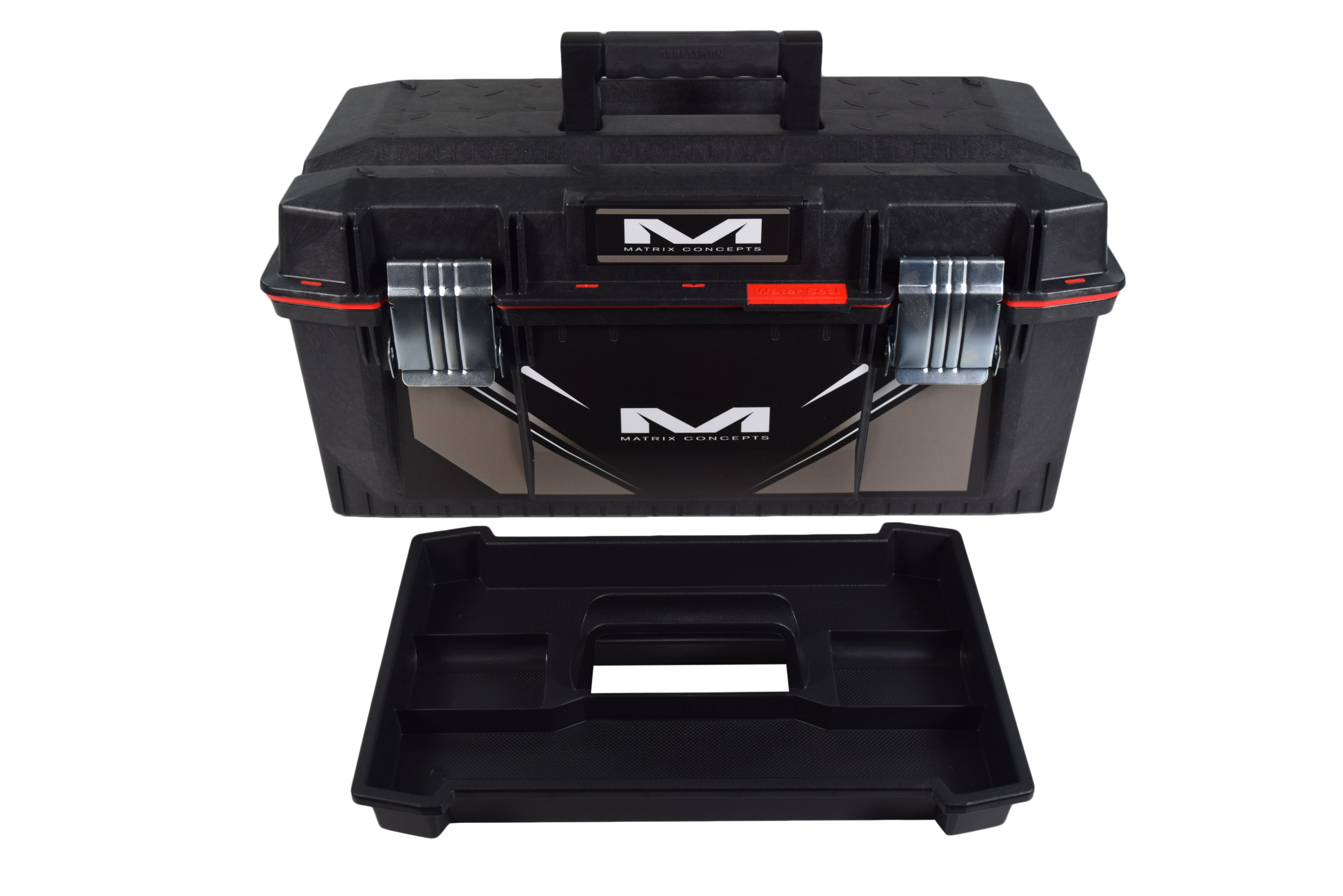 Matrix Concepts M01 Track Toolbox Black/Silver with Limited Edition Sticker Kit 