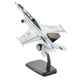 thumbnail image 3 of Modelo de avión de combate F18 a escala 1/100, modelo de avión, juguete para niños, aviación conmemorativa. azul claro, 3 of 9