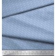 thumbnail image 3 of Soimoi Georgette Viscose Fabric Geometric Small Decor Fabric Printed Yard 42 Inch Wide, 3 of 3