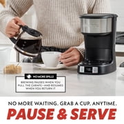 Gourmia 5 Cup Programmable Drip Coffee Maker with Brew Later, Black