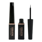 (عبوة من قطعتين) محدد عيون سائل مقاوم للماء يدوم طويلاً من Profusion Cosmetics - أسود