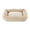 Brown, variant on Vibrant Life Medium Ribbed Plush Cuddler Dog Bed, Tan, 27" x 21"