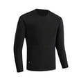 thumbnail image 2 of GZWYHT Mens T-Shirts,Mens Undershirts Men's Heated Bottom Flash Men's USB Heated Warm T Shirt Cold Weather Warm Underwear Tops Tshirts Shirts,Workout Shirts Black L, 2 of 5