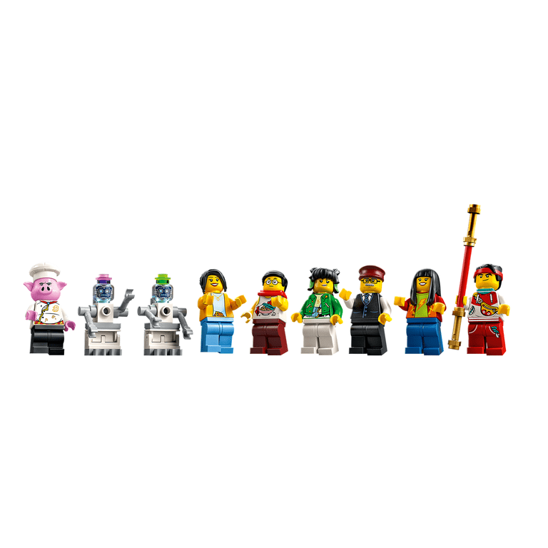 LEGO Monkie Kid The City of Lanterns 80036 Building Kit (2187