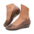 thumbnail image 3 of Ticikt Women's Jelly Sandals Slingback Bling Beach 80s 90s Retro Flat Shoes, 3 of 9