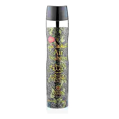 Nabeel Black Air Freshener by Nabeel (300ml)- 3 pack