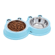 thumbnail image 1 of Comedero Belug  Doble Mascota AZUL Celeste, 1 of 5