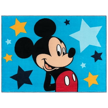 Disney Licensed Mickey Stars Youth Printed Area Rug, 3x5