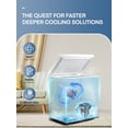 Chest Freezer 7 cu.ft, Fohere Compact Deep Freezer with 3 Removable