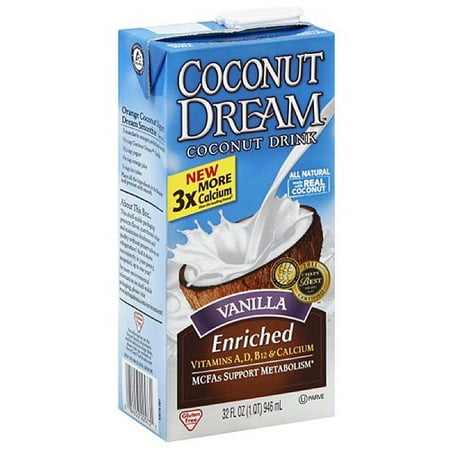 (Pack of 12) Coconut Dream Vanilla Coconut Drink, 32 fl