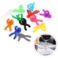 thumbnail image 3 of 12pcs Cocktail Marker Cute Reusable Detachable Fun Silicone Creative Climbing Man Style Wine Glass Marker Charm Tag Restaurant Supplies, 3 of 5