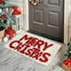 thumbnail image 4 of Alfombrillas de Bienvenida para la Puerta Delantera Navidad Pan de Jengibre Hombre Diseño Muñeco de Nieve Alfombrilla de Bienvenida Piso de Entrada de Vacaciones Puerta Delantera Porche Decoración Al, 4 of 6