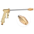 thumbnail image 2 of Pistola rociadora de alta presión, boquilla para manguera de jardín, boquilla de agua a presión para lavado de autos, pistola de agua para limpieza, rociador con empu?adura de pistola para regar plant Ecomeon no, 2 of 4