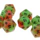 thumbnail image 3 of Dados Noctilucentes de de 20 Lados para D&D Juego de 10 - Naranja Sunnimix Juegos de rol Dados, 3 of 8
