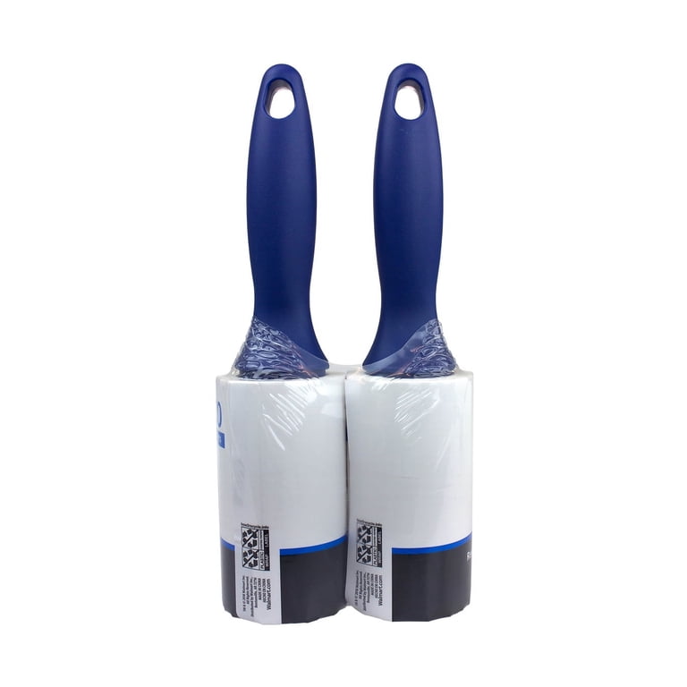 Mainstays Lint Roller Twin Pack, 140 Total Sheets photo 2