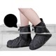 thumbnail image 5 of GOOHOCHY Par de cubrezapatos con cierre a presión para adultos, gruesos, resistentes al desgaste, impermeables y antideslizantes para exteriores, talla XXL (negro)., 5 of 8