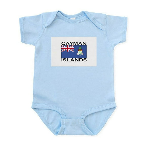 CafePress - Cayman Islands Flag Infant Bodysuit - Baby Light Bodysuit, Size Newborn - 24 Months