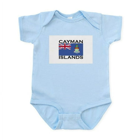 

CafePress - Cayman Islands Flag Infant Bodysuit - Baby Light Bodysuit Size Newborn - 24 Months