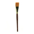 thumbnail image 2 of Grumbacher Goldenedge Brush - One-Stroke, Short Handle, Size 1", 2 of 2